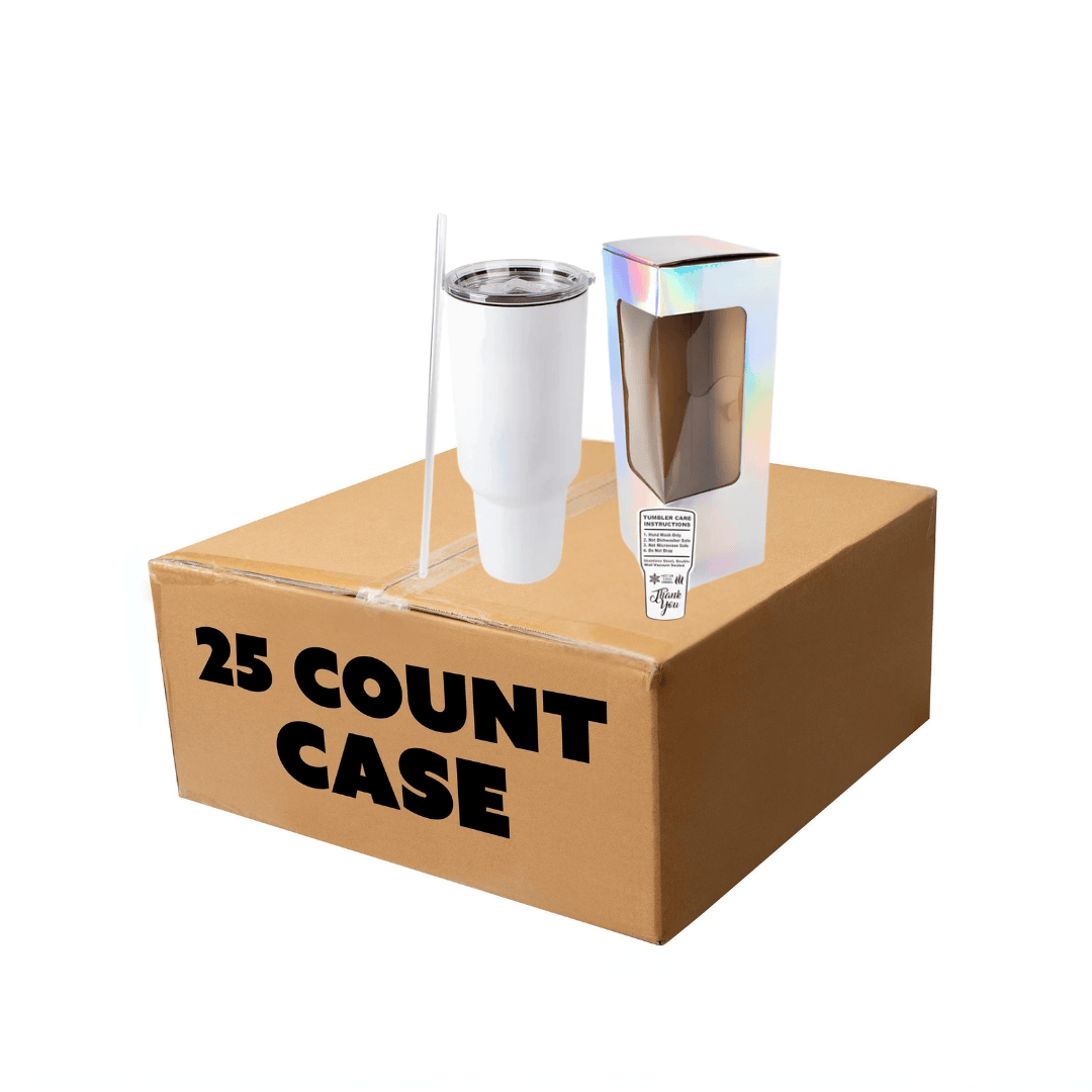 40oz Sublimation Tumbler, case of 25