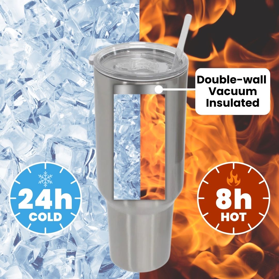 40oz Stainless Steel Insulation Hot & Cold