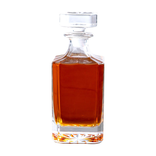 Whiskey Decanter - Square - 750ML