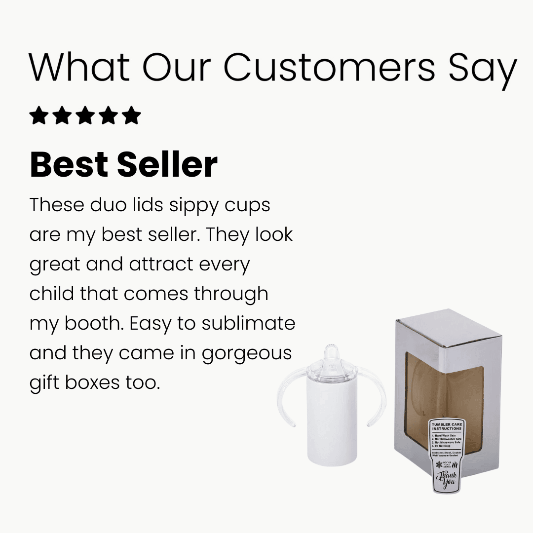 sublimation sippy cup, user review