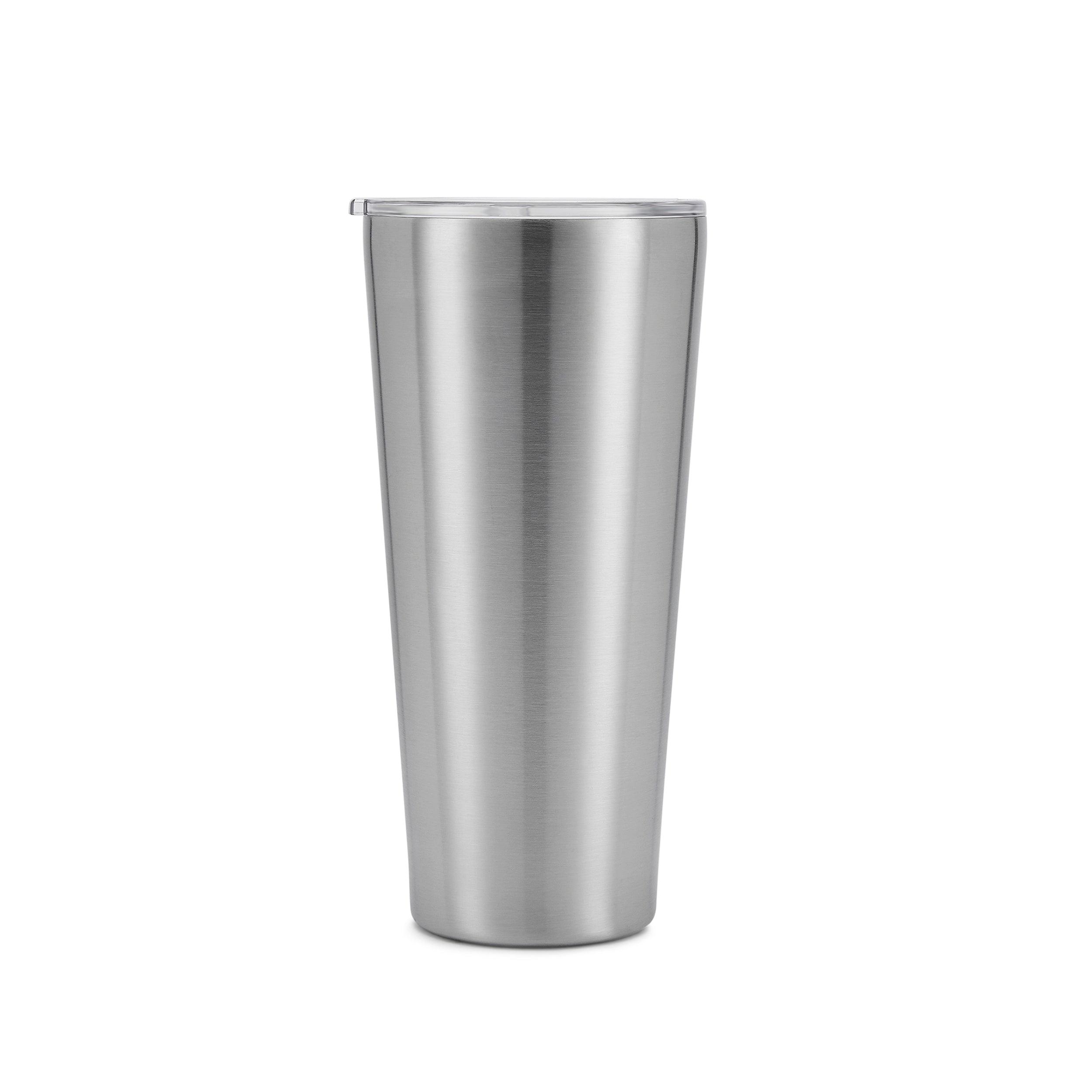 MakerFlo Crafts Tapered Tumbler, Stainless Steel, Case of 25, 32oz