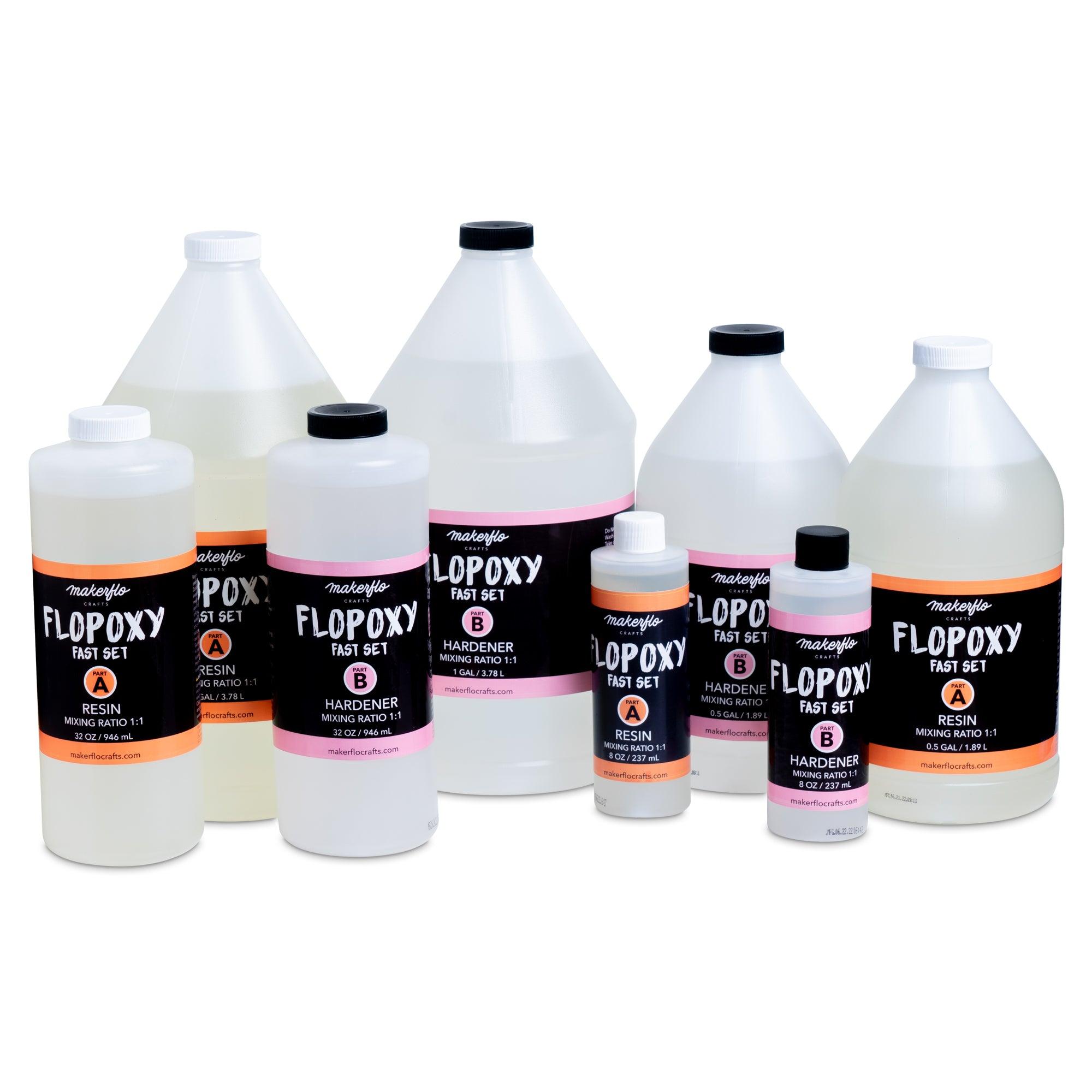 Poxyflow Rapido Fast Cure Epoxy Resin Kit 1.5 Kg - Pack of 12