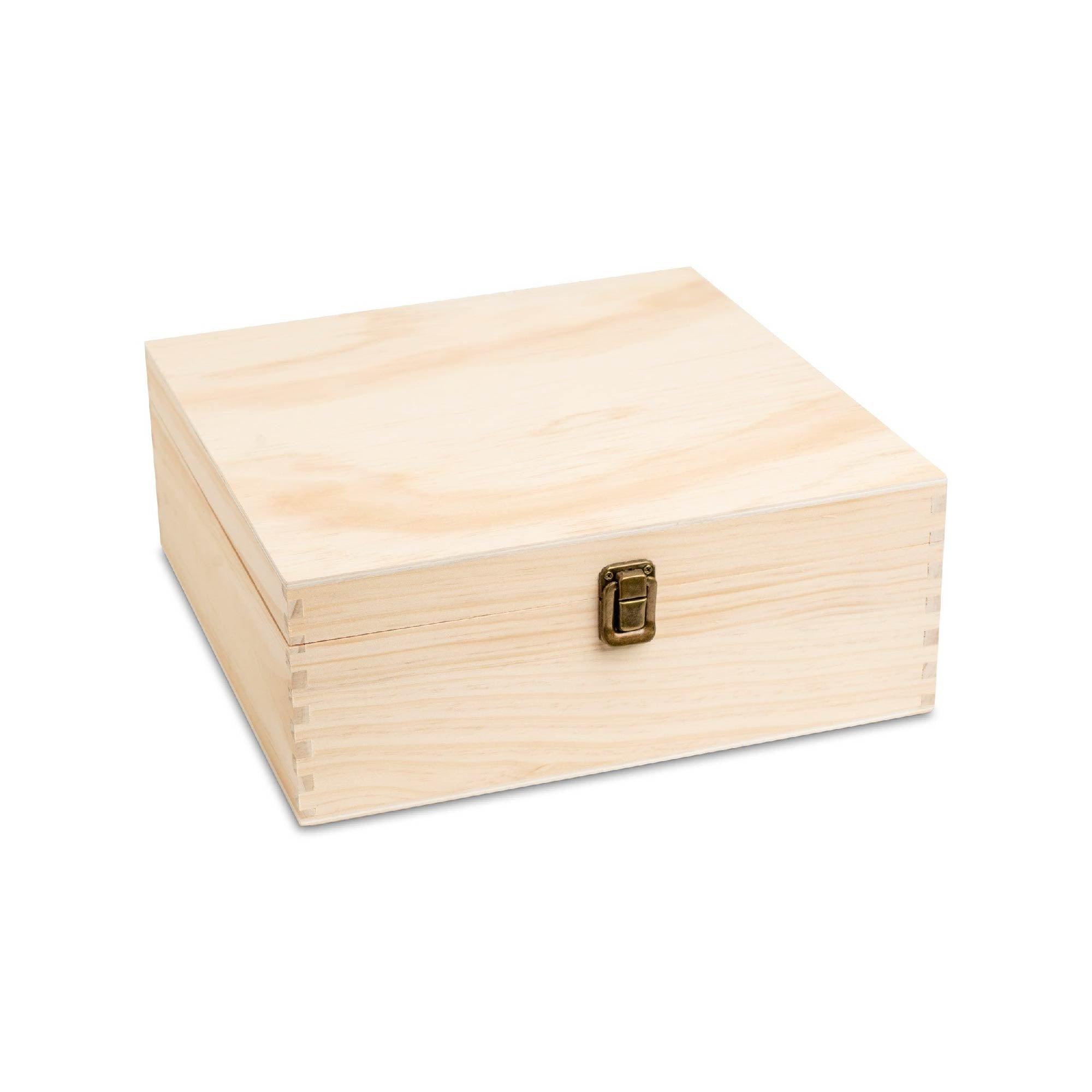 Boyle Industries Wooden Memory Box With Dividers Wholesale