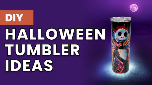 Spooky Sublimated 20oz Skinny Tumbler