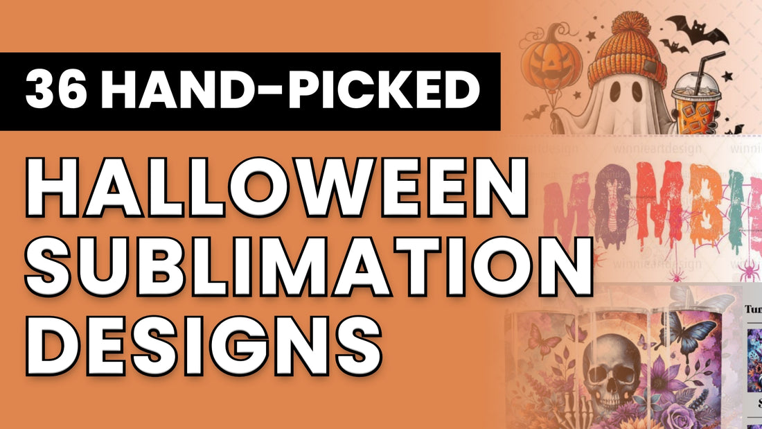 36 Hand-Picked Halloween Sublimation Designs for Spooky Season