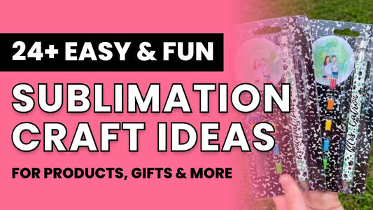 24+ Easy & Fun Sublimation Ideas (For Products, Gifts, and More)
