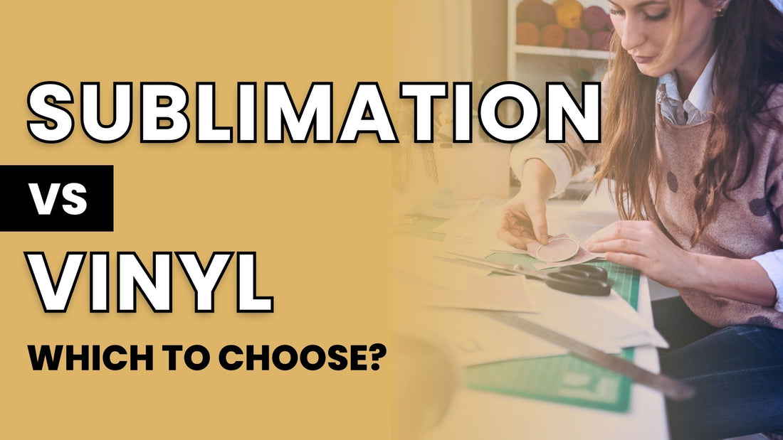 Sublimation vs. Vinyl: Which Crafting Method is Best?
