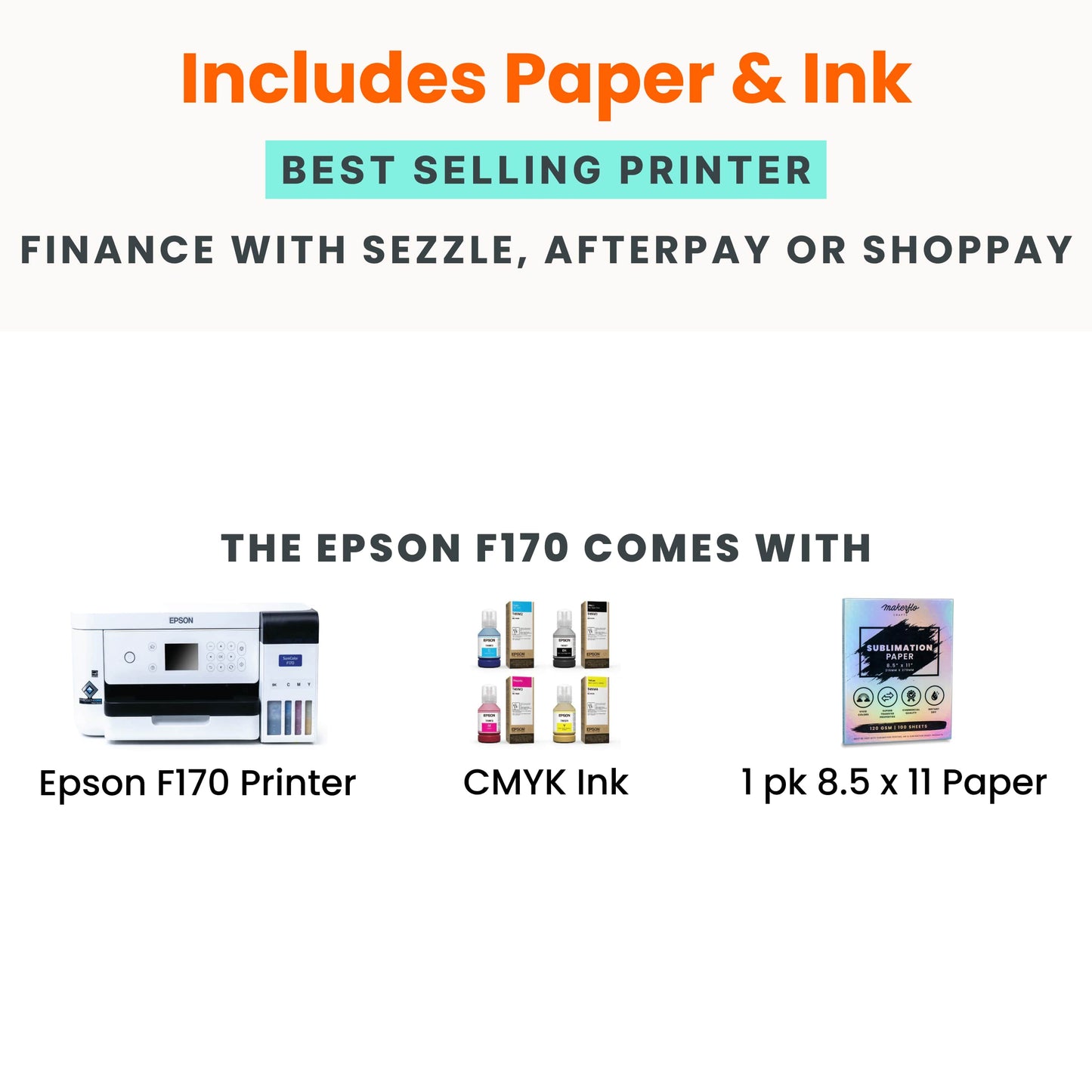 Epson® SureColor F170 Sublimation Printer