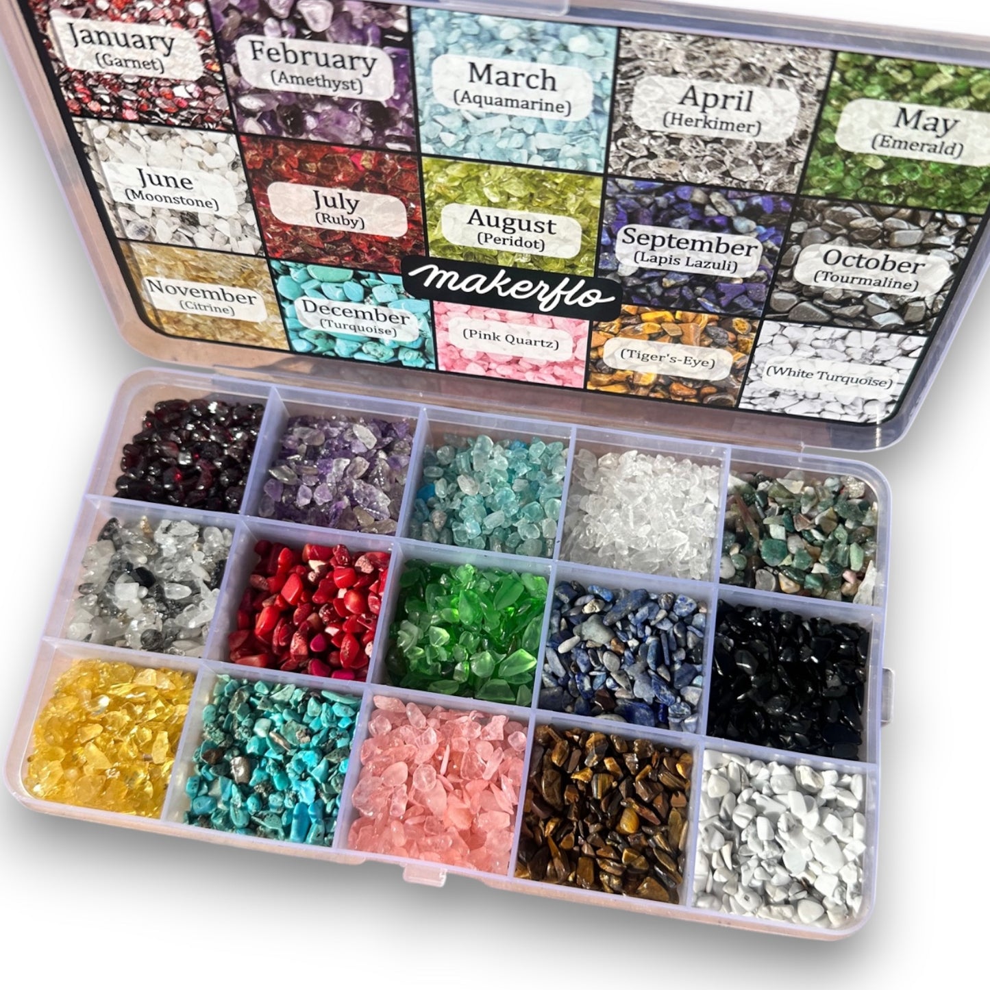 Gemstones Variety Pack - Crystal Birthstone Edition