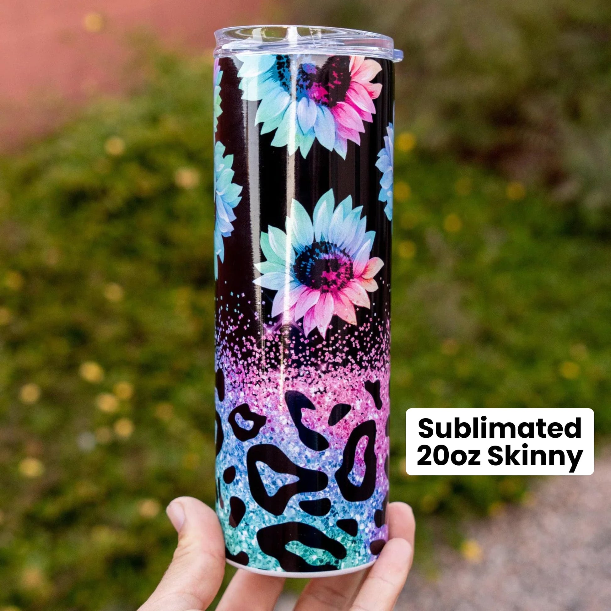 20oz skinny, sublimated