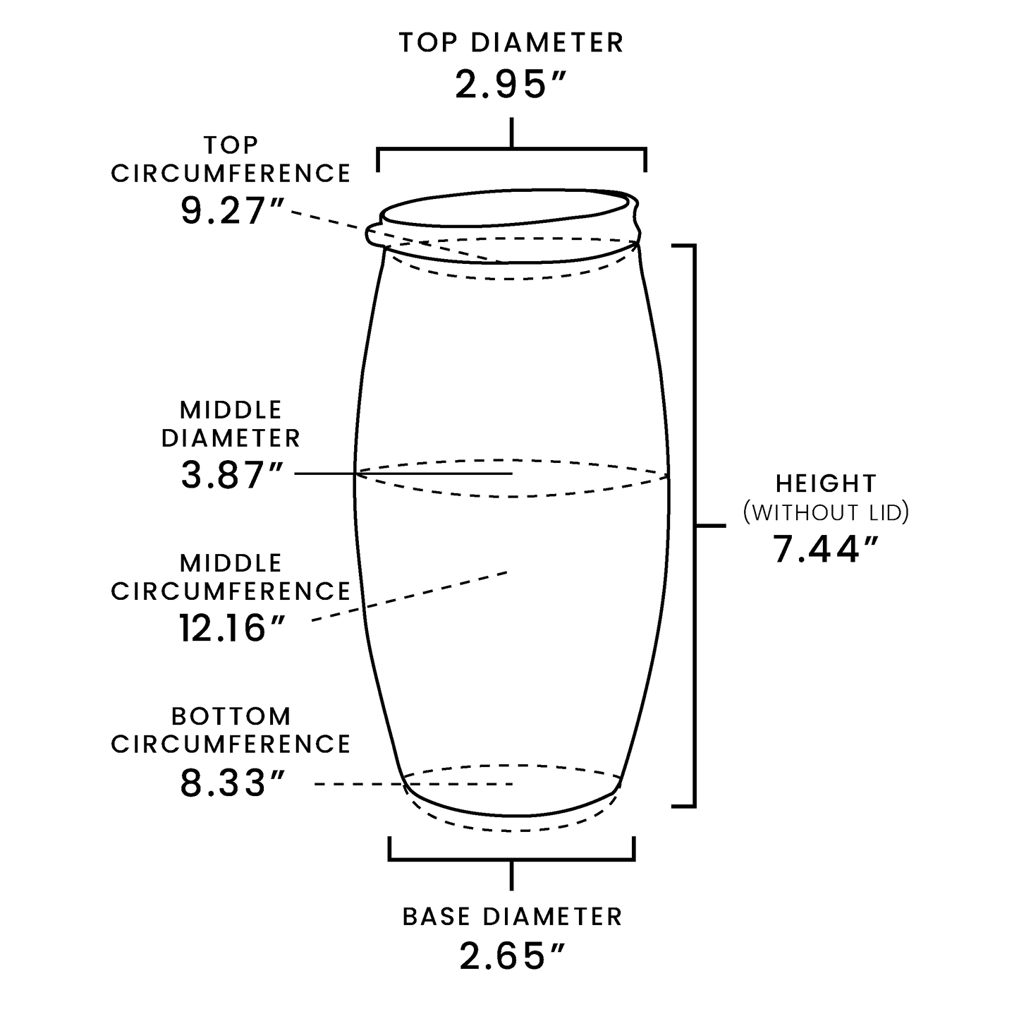 25oz Barrel Tumbler