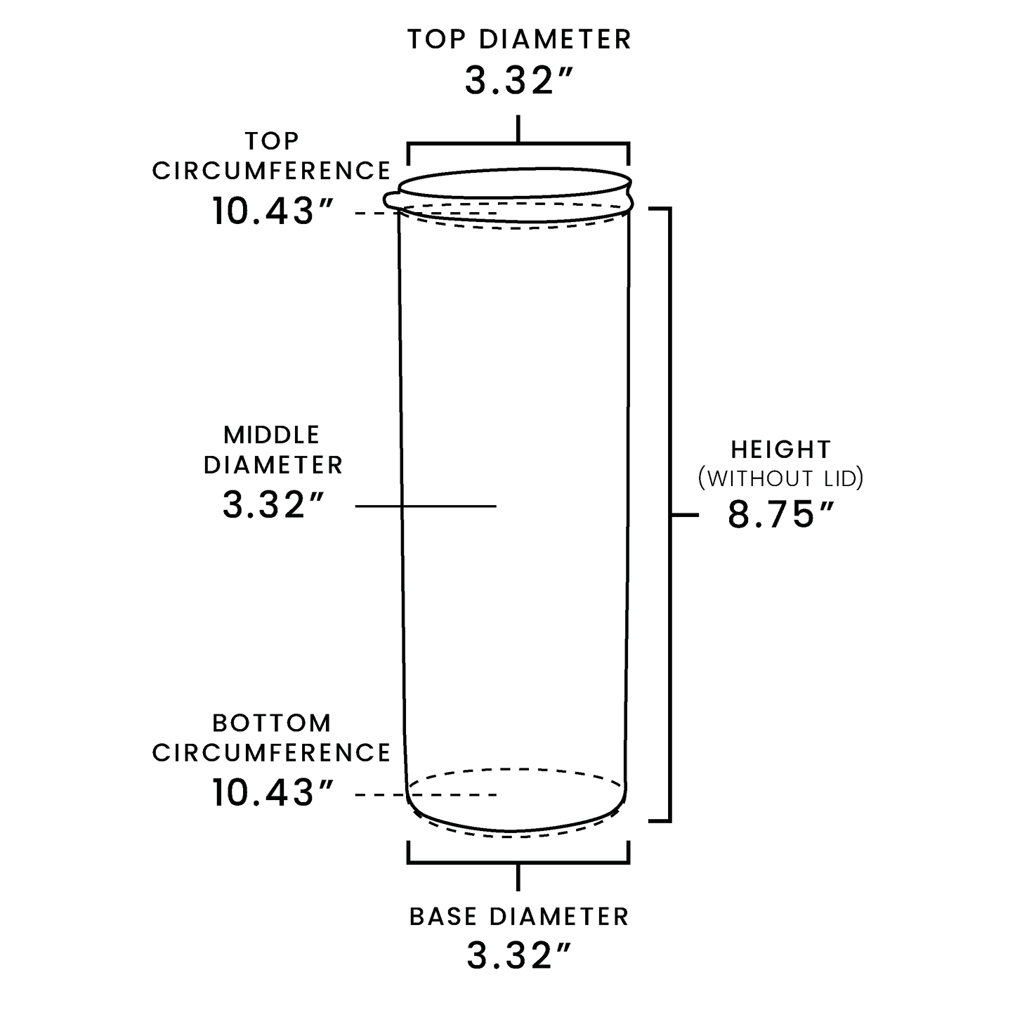 30oz Thick Tumbler