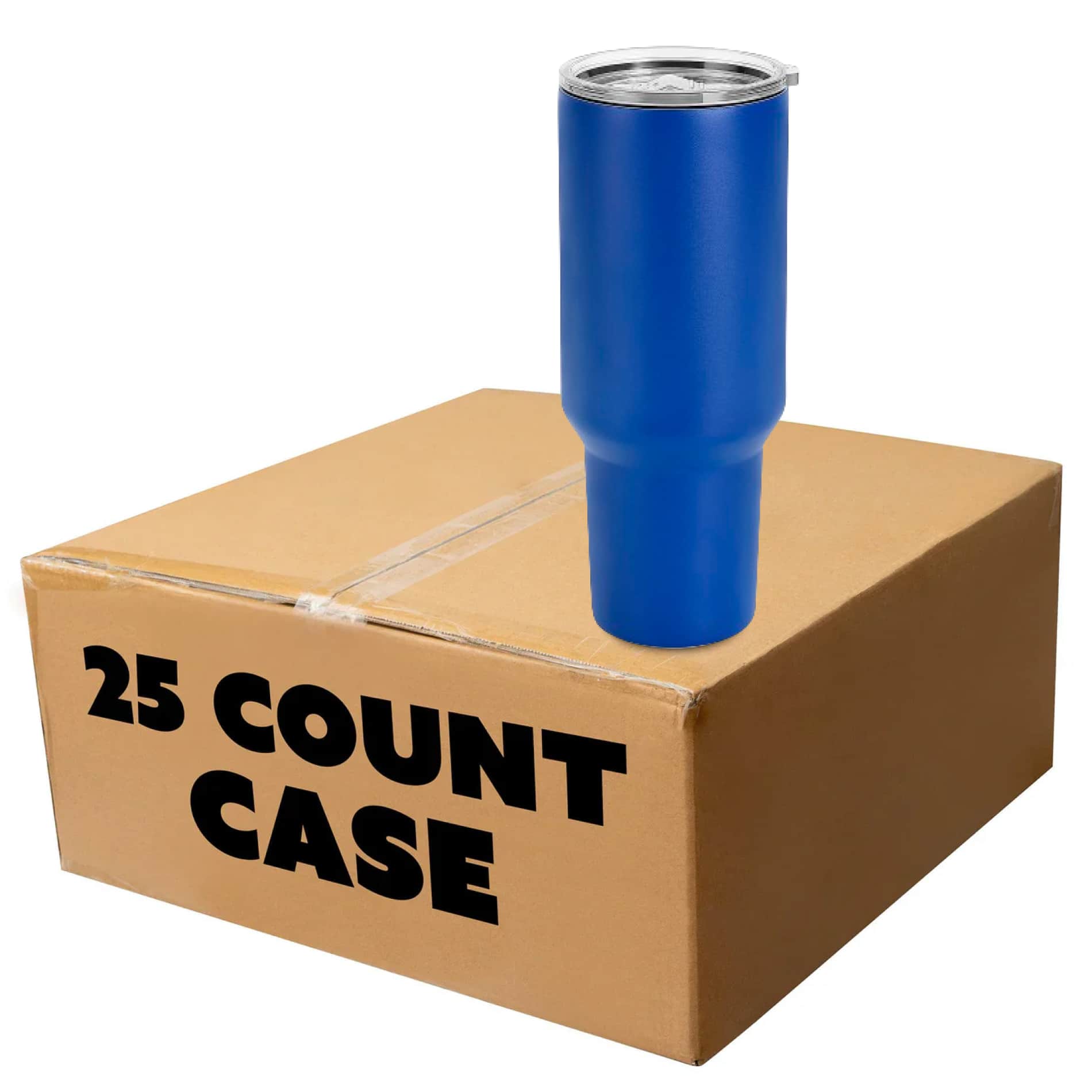 bulk 40 oz tumbler blue case 25