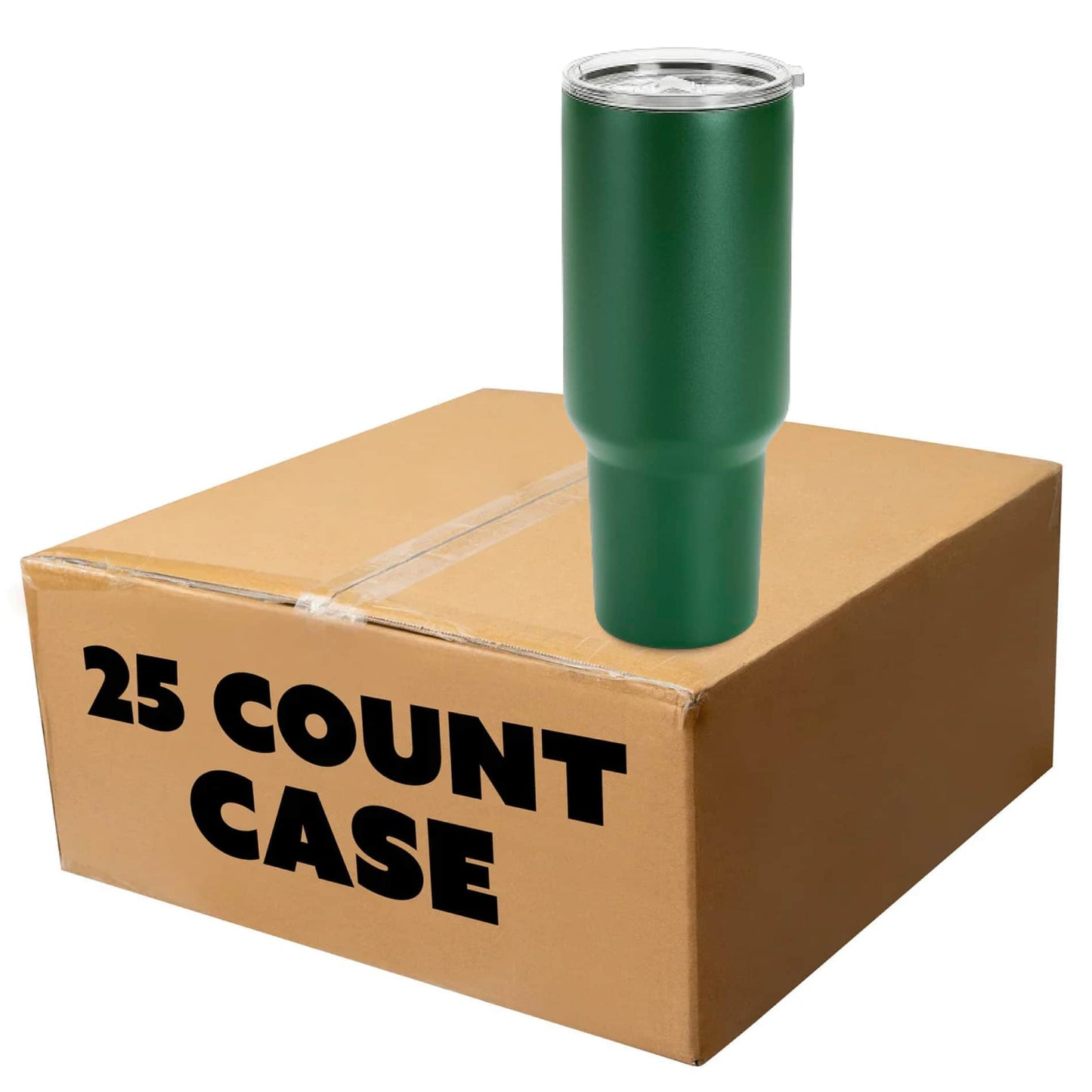 bulk 40 oz tumbler green case 25