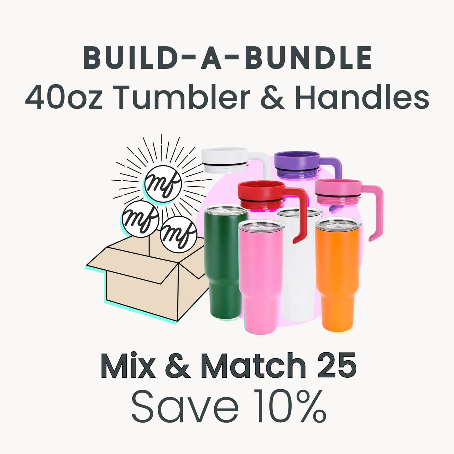 40oz Tumbler Bundle