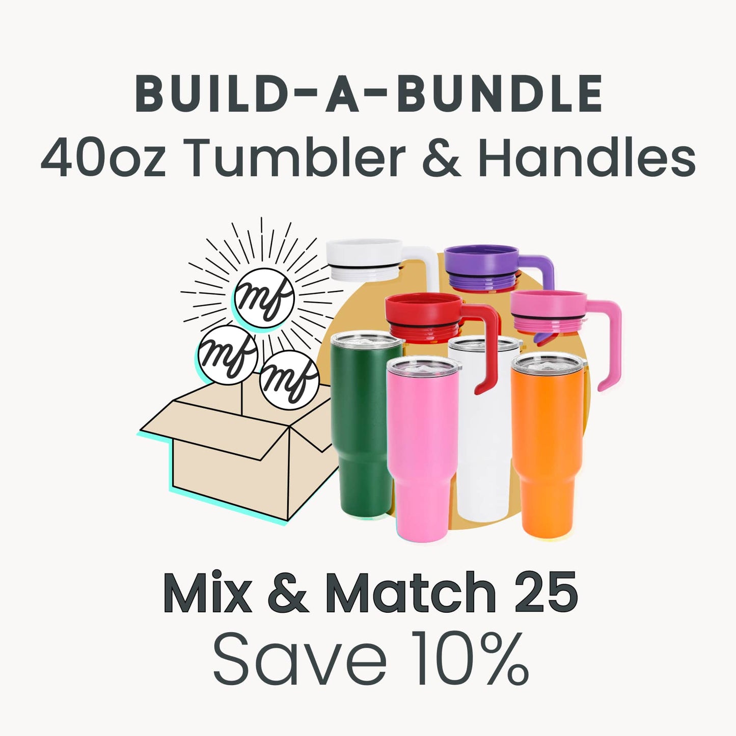 40oz Tumbler Bundle