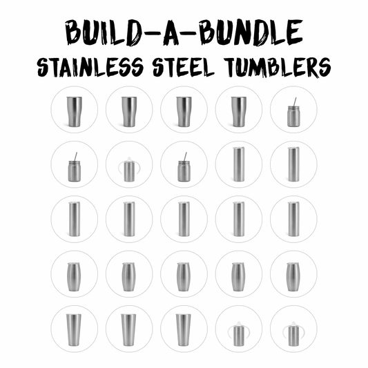 Stainless Steel Tumbler Bundle