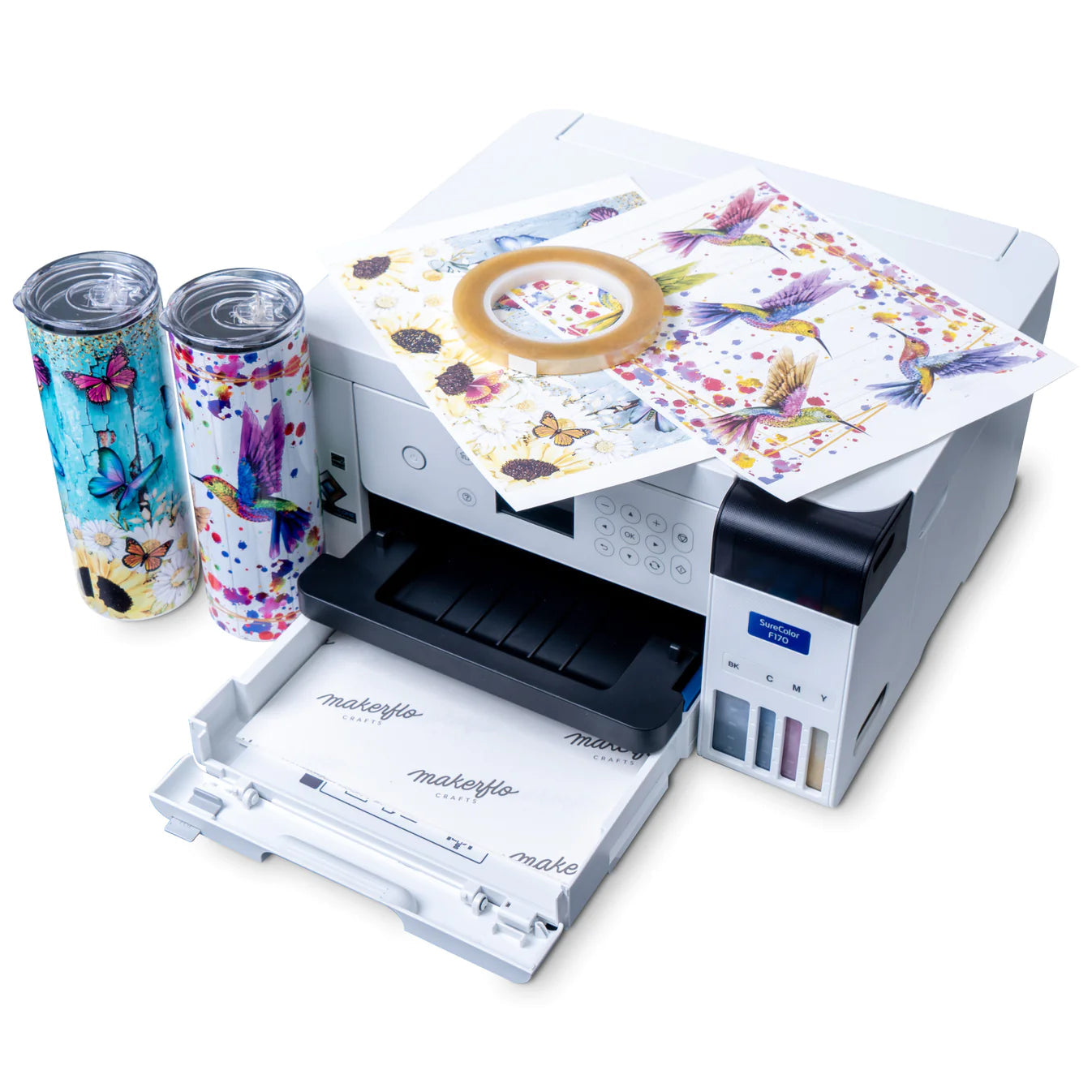 Epson® F170 Flat Items Sublimation Printer Kit