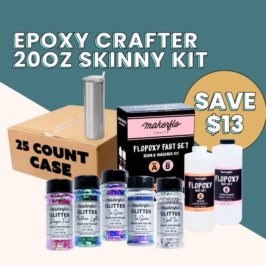 Epoxy Crafter 20oz Skinny Kit