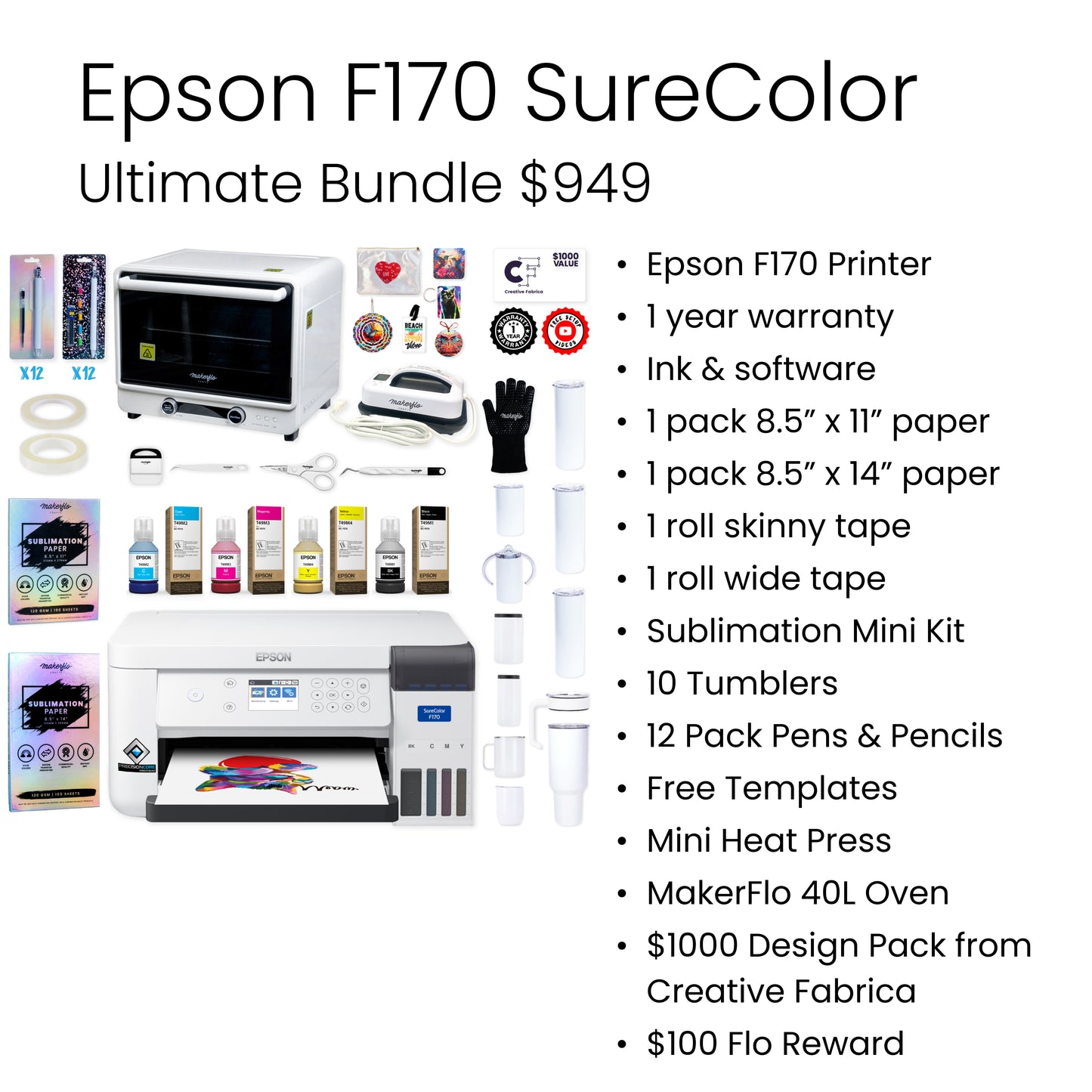 Epson F170 Ultimate Bundle 