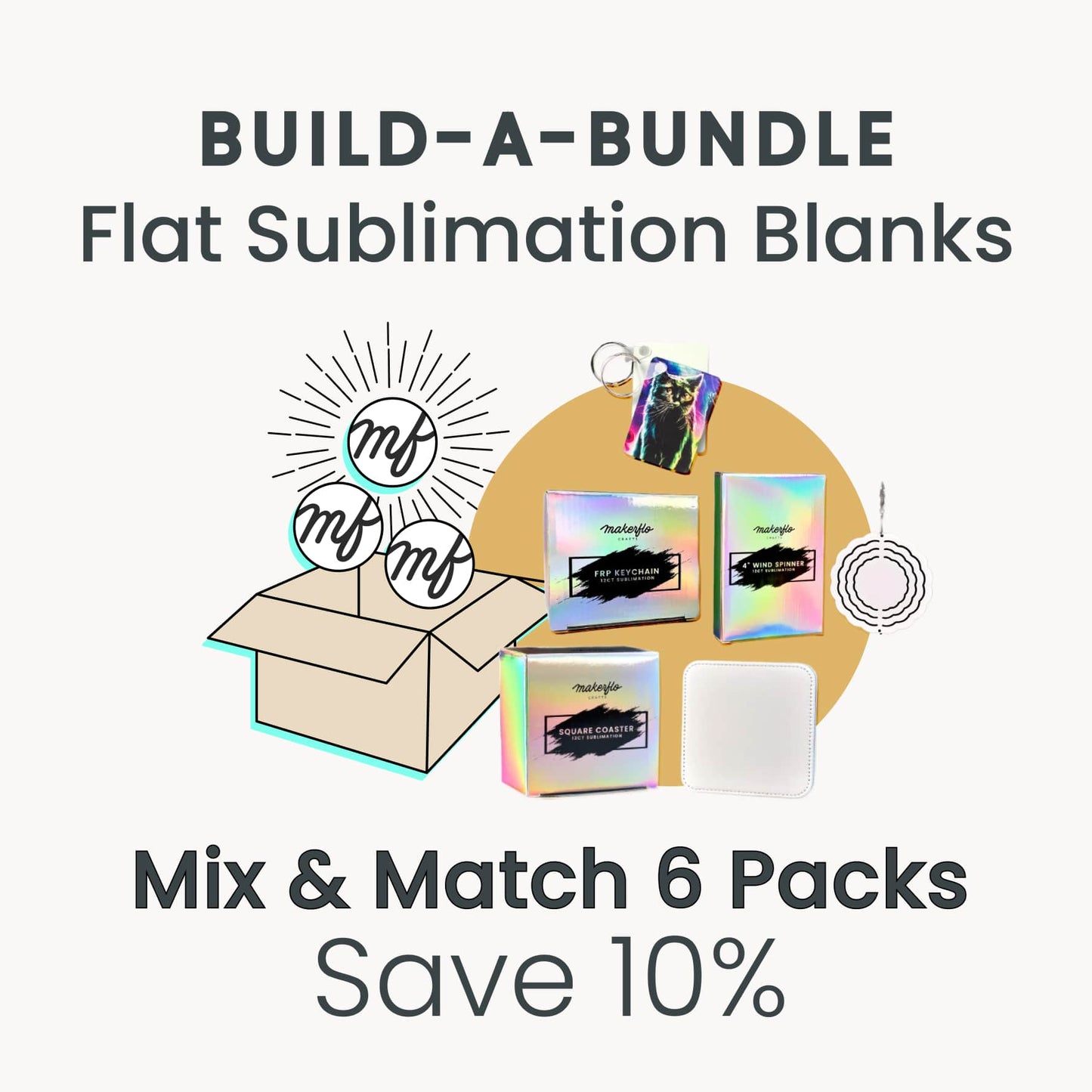 Sublimation Flat Blanks Bundle