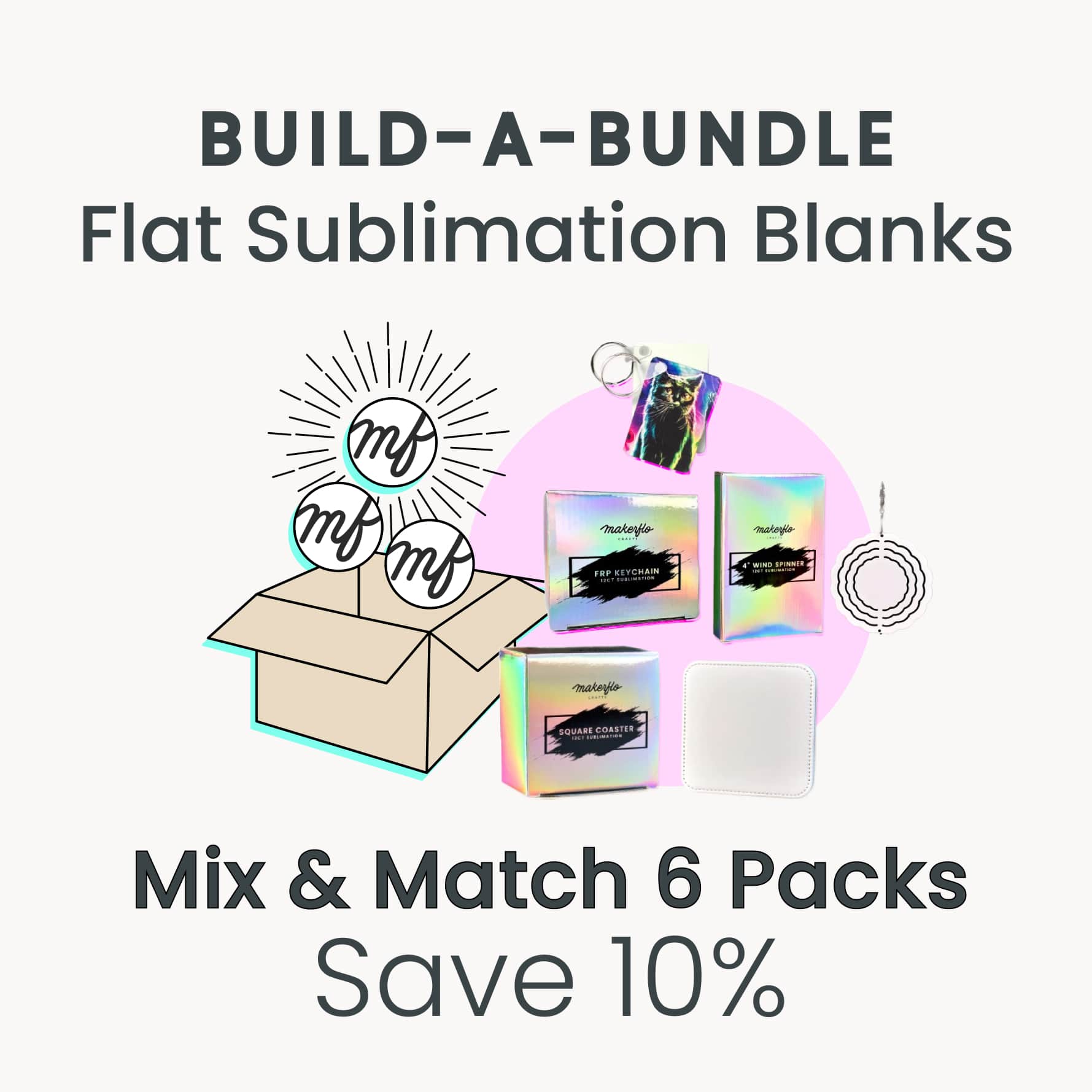 Bundle deals of sublimation blanks