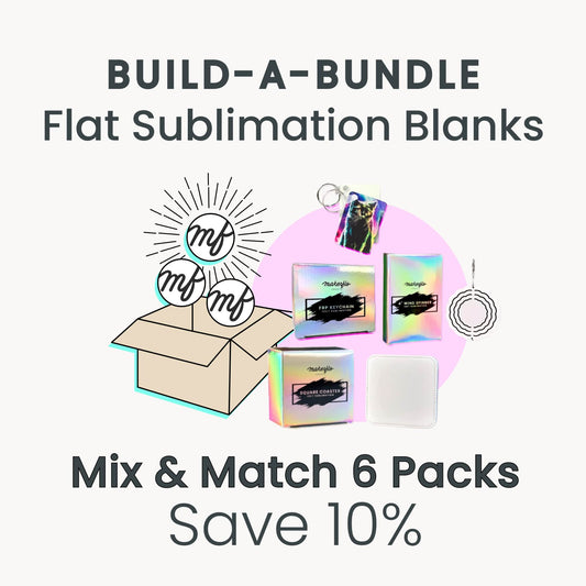 Sublimation Flat Blanks Bundle