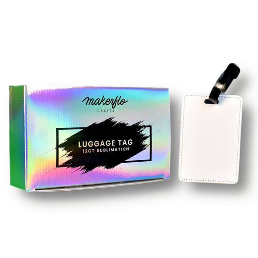 Luggage Tag - 12ct Sublimation