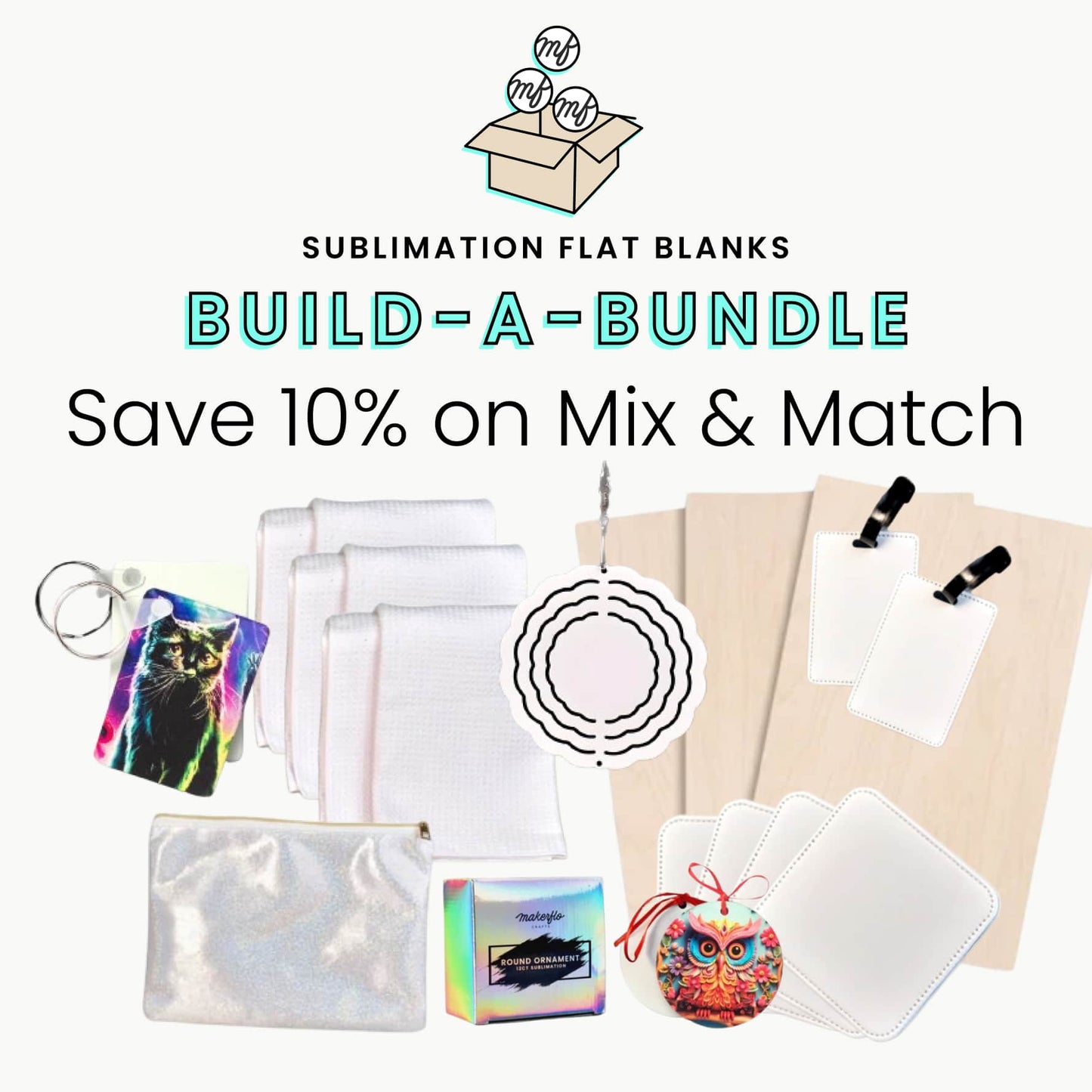 Sublimation Flat Blanks Bundle