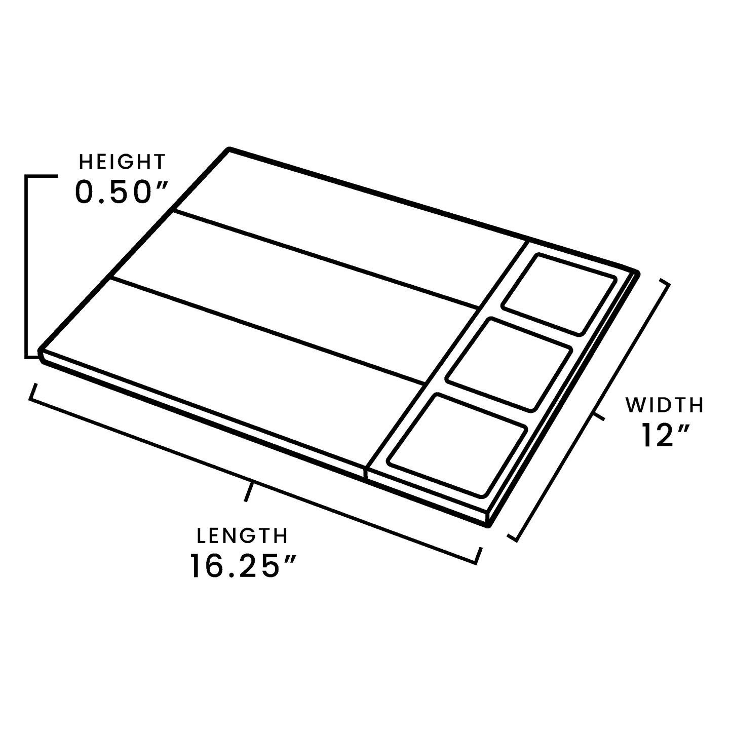 Board Laser Engraving Dimensions