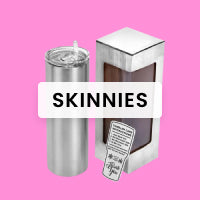 Skinny tumbler blanks