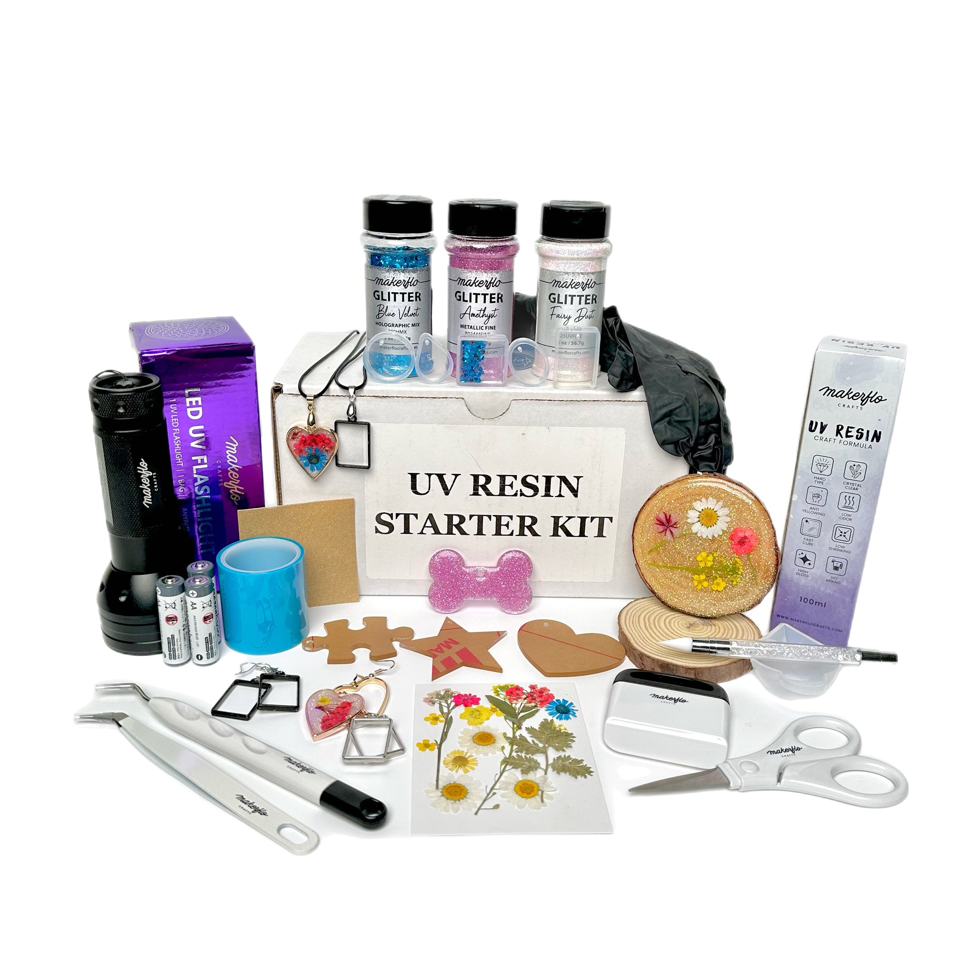 UV Resin Starter Kit – MakerFlo Crafts