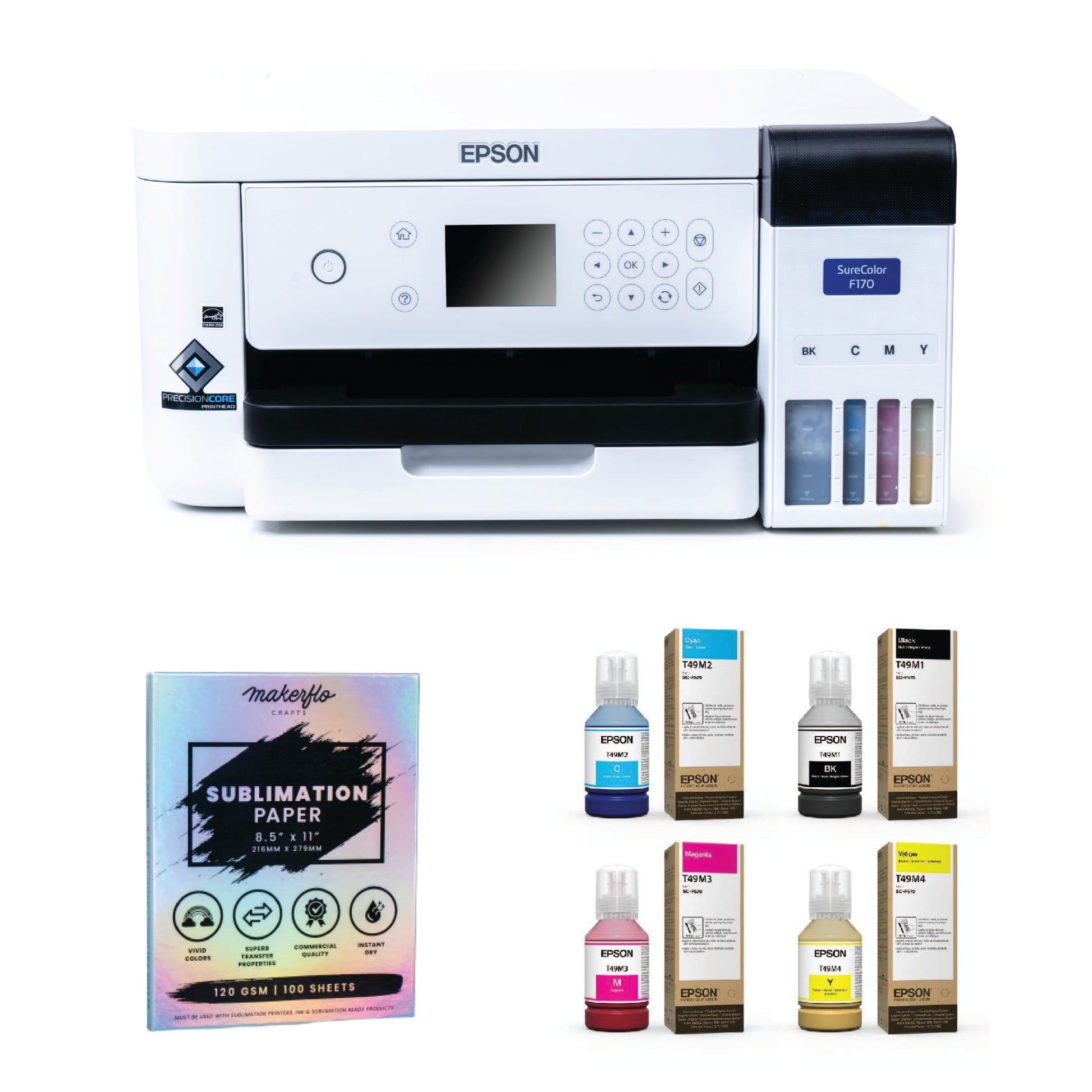 Dye-Sublimation Ink for Epson F570 & F170