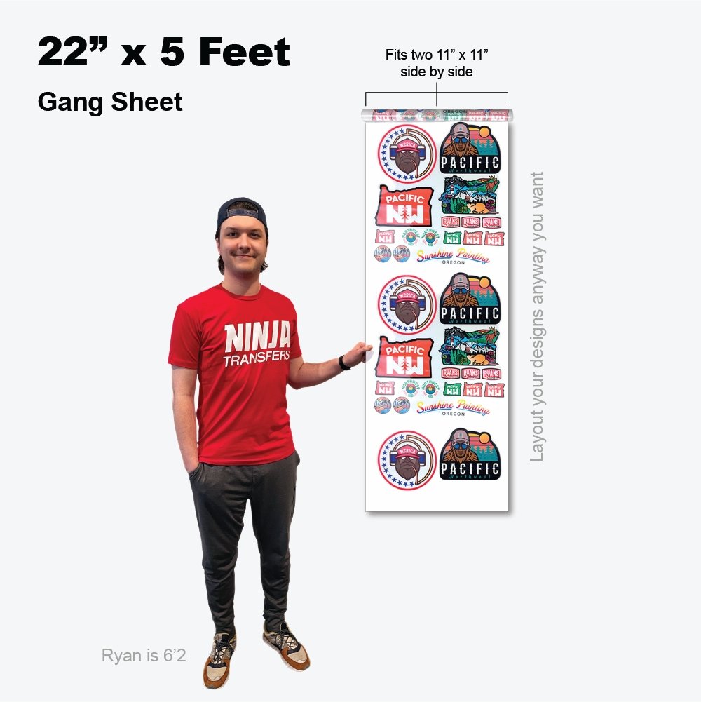 DTF Gang Sheets - Ninja Transfers