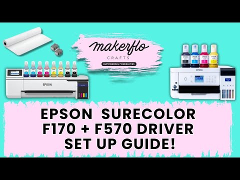 How to install Epson F170 F570 Printer Driver