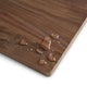 walnut wood cutting board water