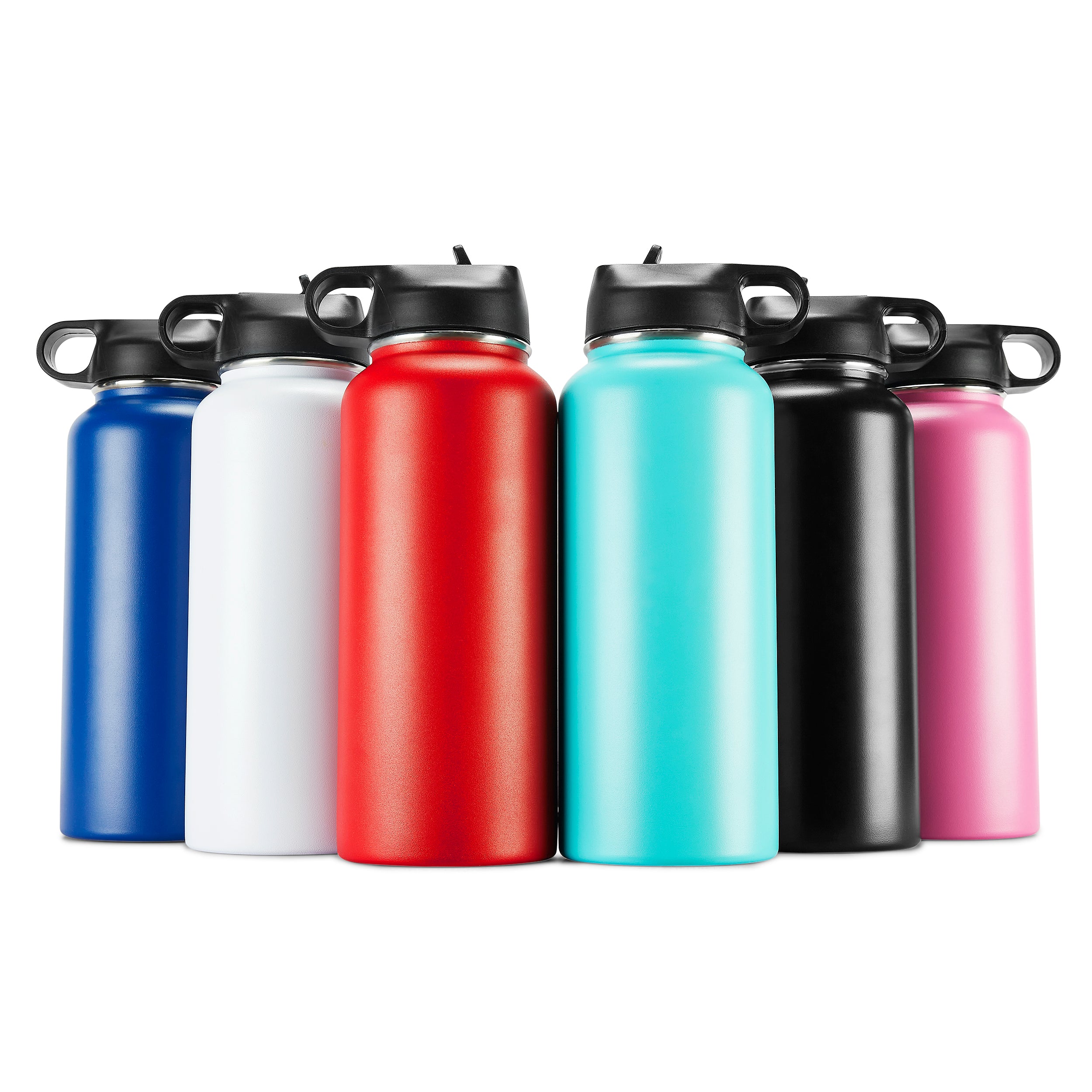 32oz Powder Coated Water Bottle in 6 colors!