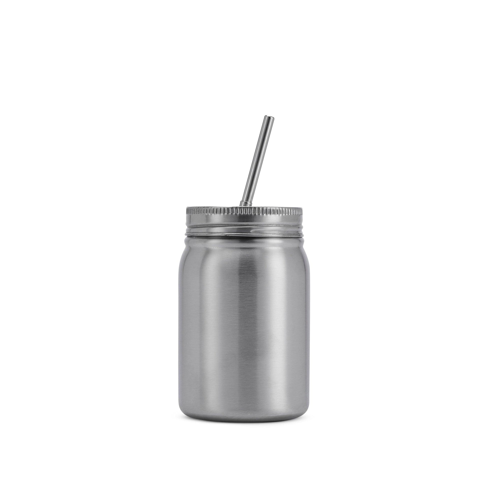 Stainless Steel Mason Jar Cocktail Shaker Lid - Mason Jar Merchant