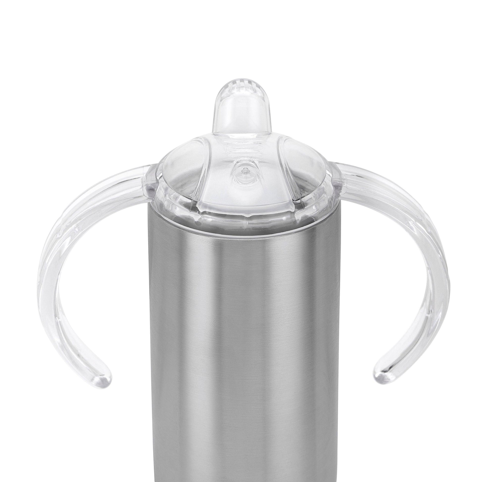 12 oz Straight Stainless Steel Sippy Cup/Tumbler – Subcrafts