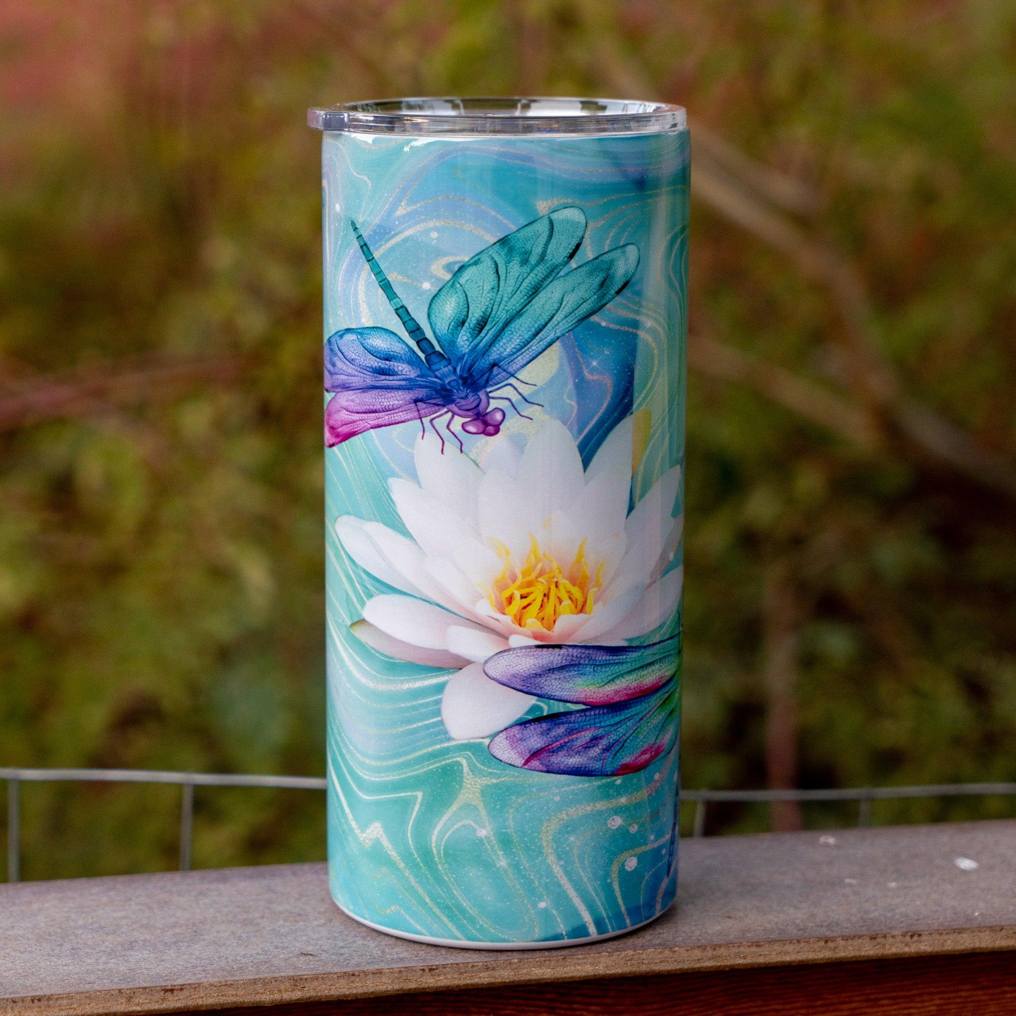 Floral Name 20 oz. Skinny Tumbler – RTS Blanks and Buy-Ins