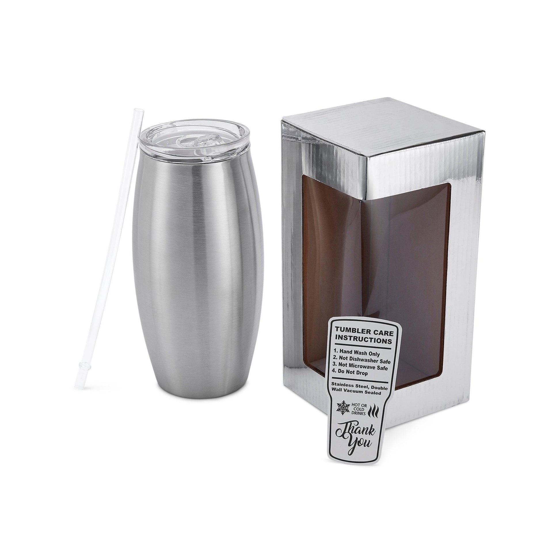 Single Barrel Brass Tumbler with Stainless Steel Pins, FREE