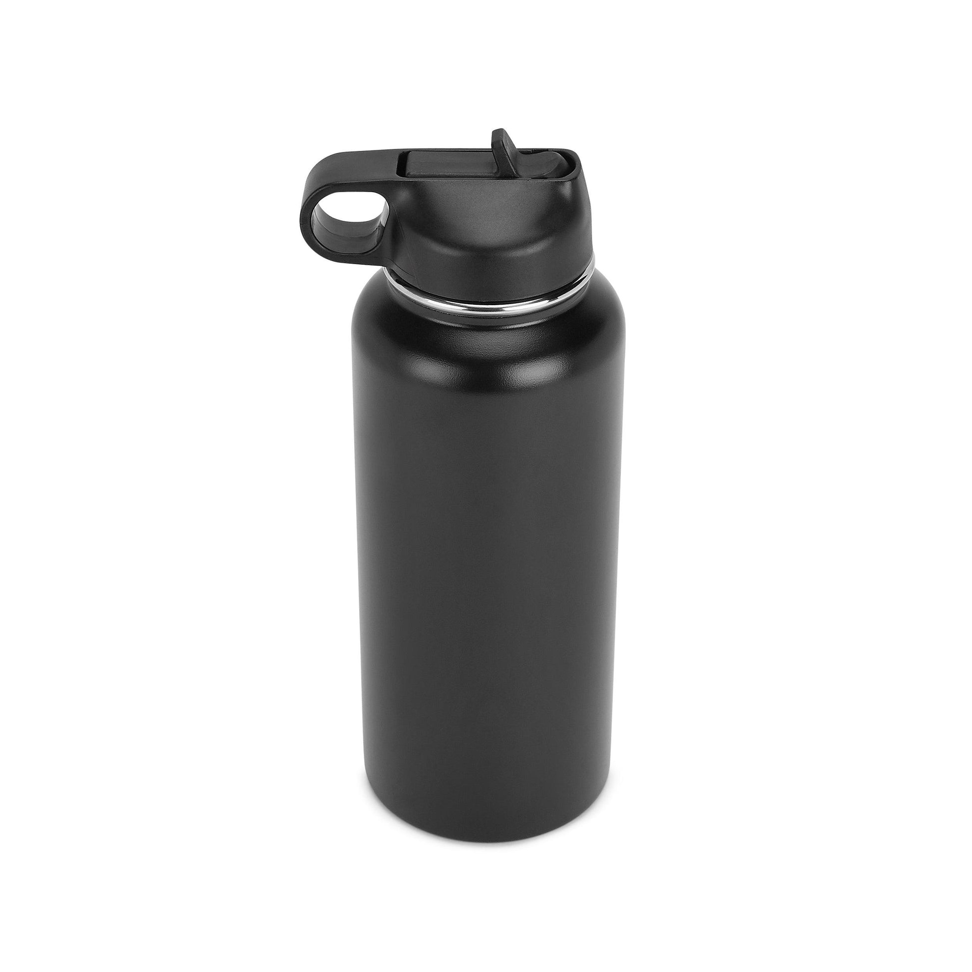 DEARART 32oz Black Water Bottle With Narrow Straw, BPA FREE 100% Leakproof  Hidden Nozzle, Clear Wate…See more DEARART 32oz Black Water Bottle With