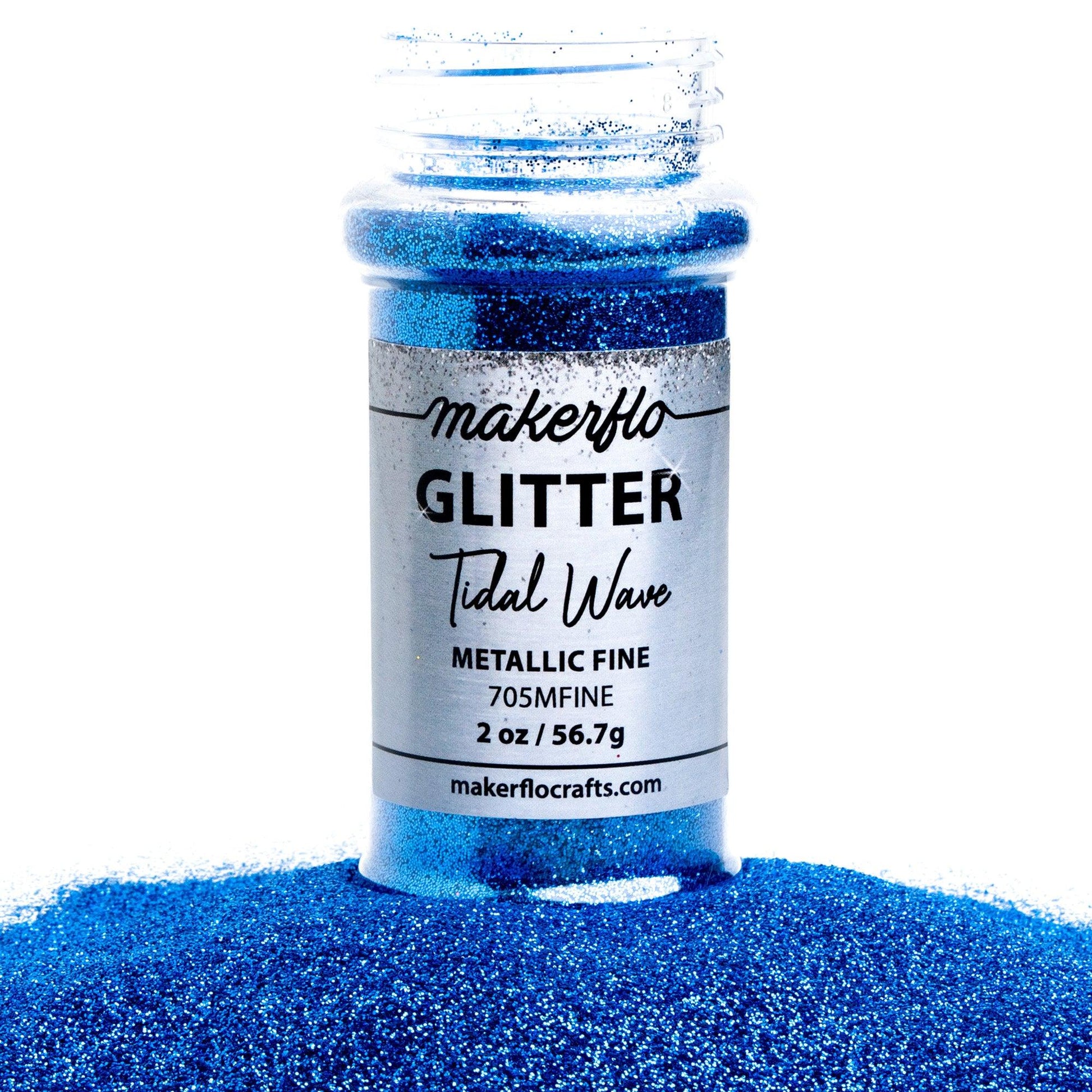 Ultra Fine Glitter Metallic (jar): Gunmetal Blue