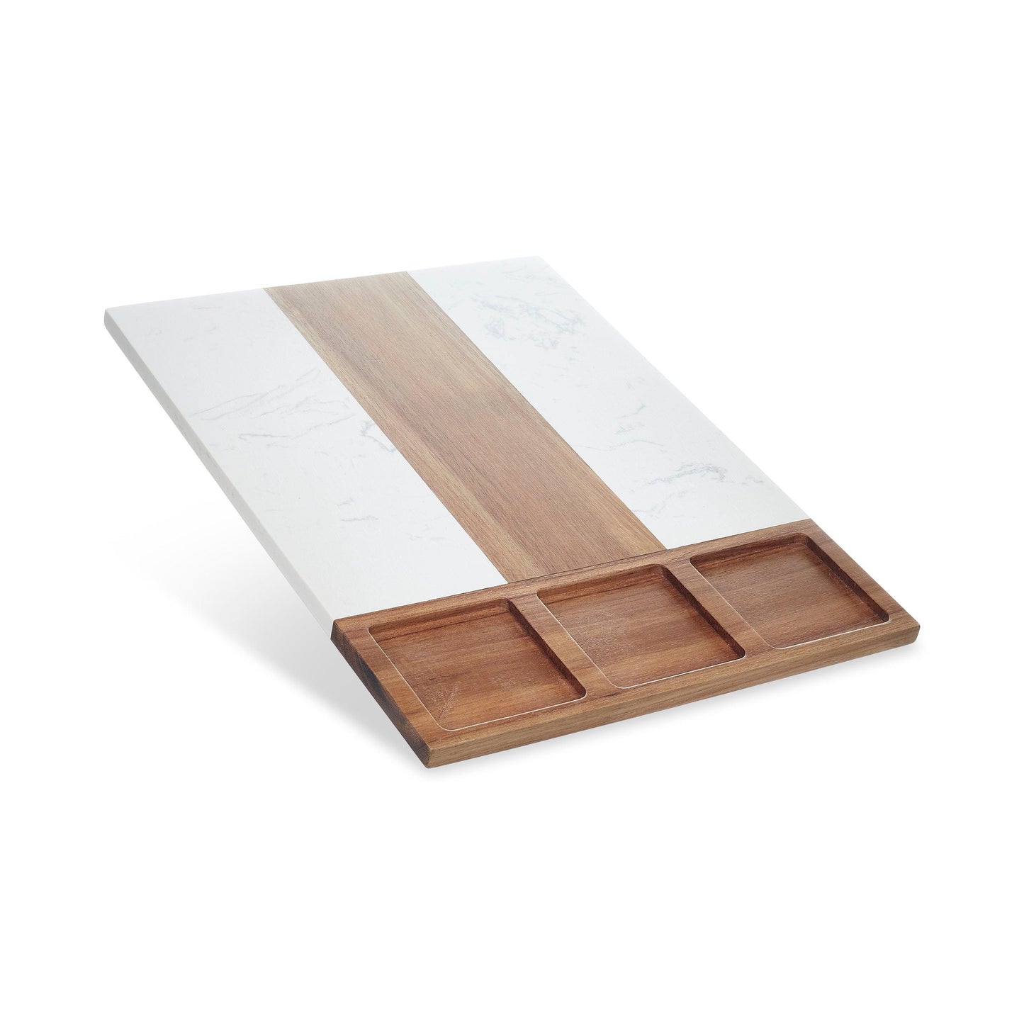 Charcuterie Board Marble & Acacia Wood