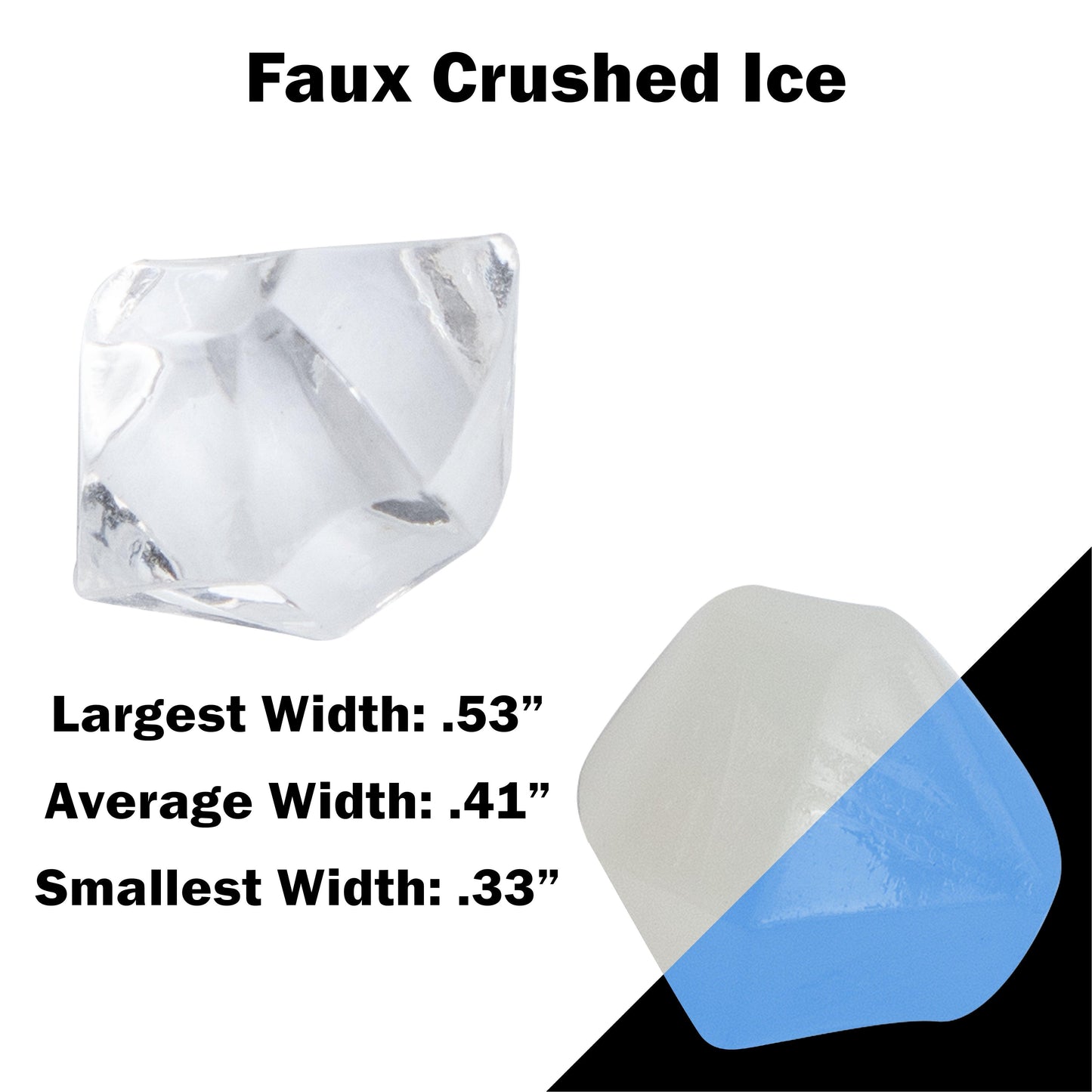 Faux Crushed Ice