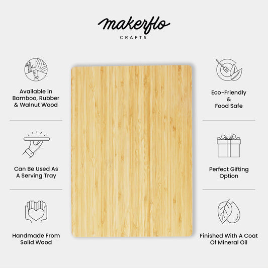 Bamboo Cutting Board – MakerFlo Crafts