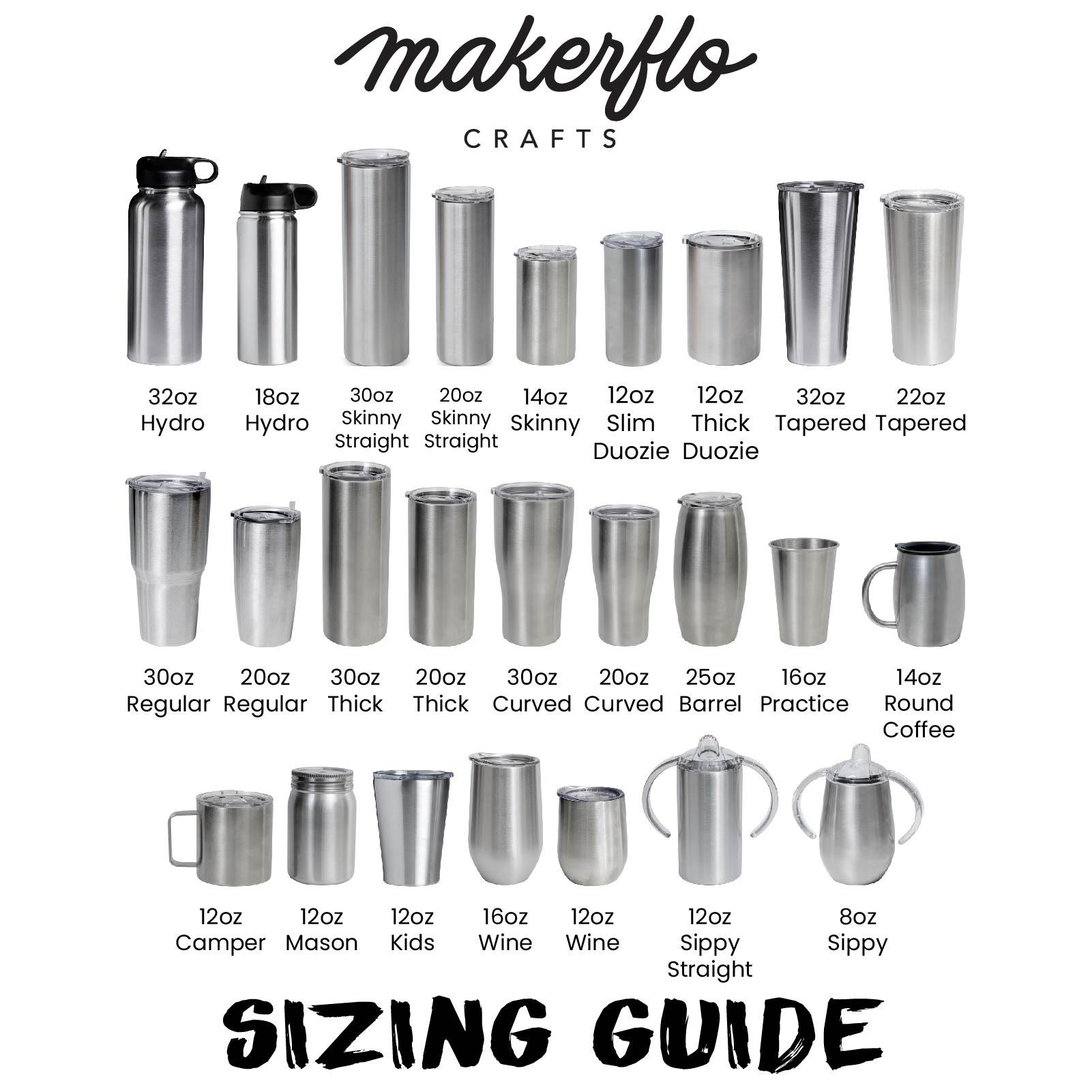 12oz Thick Duozie – MakerFlo Crafts