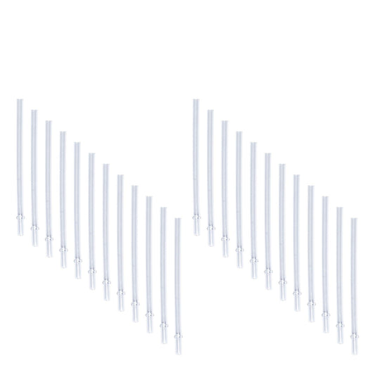 Pack of 25 Straws For 12oz Thick Duozie