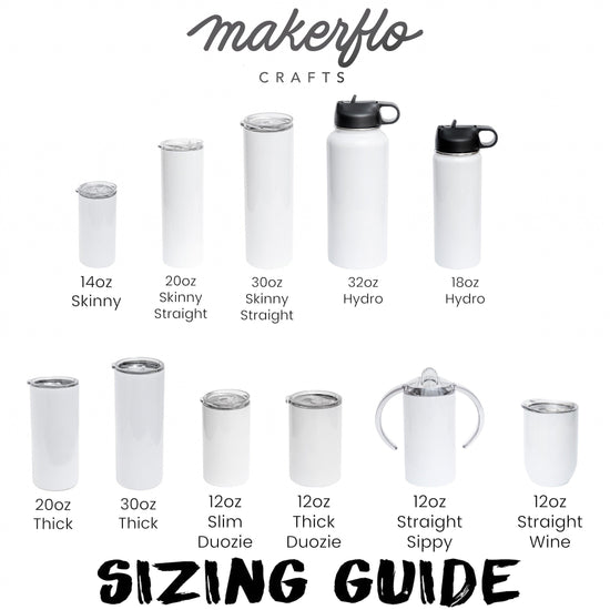 18oz Hydro Water Bottle – MakerFlo Crafts