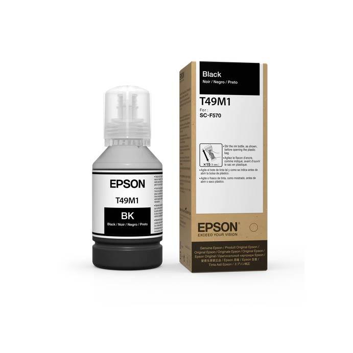 Epson® Sublimation Ink Bottles - 140mL/Black Ink - 140mL (T49M120)
